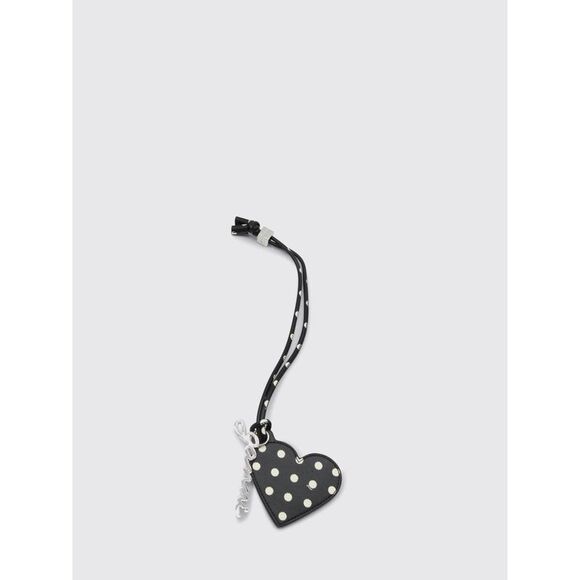 Ganni Key Chain Woman Black